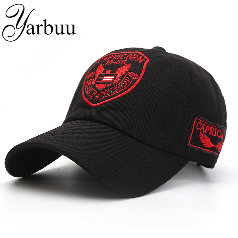 [YARBUU] 야구 모자 자수 스냅 백 모자 남성용 모자 캐주얼 뼈 모자 여름 모자 무료 배송